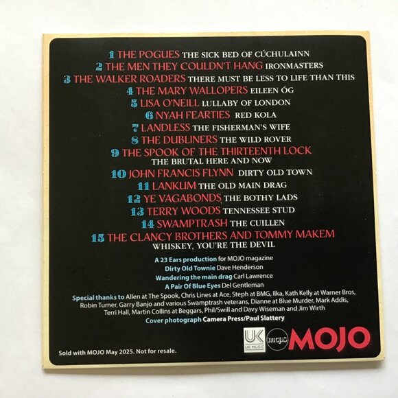 Songs From the County Hell MOJO CD The Pogues The Dubliners Lankum Ye Vagabonds - Picture 3 of 4